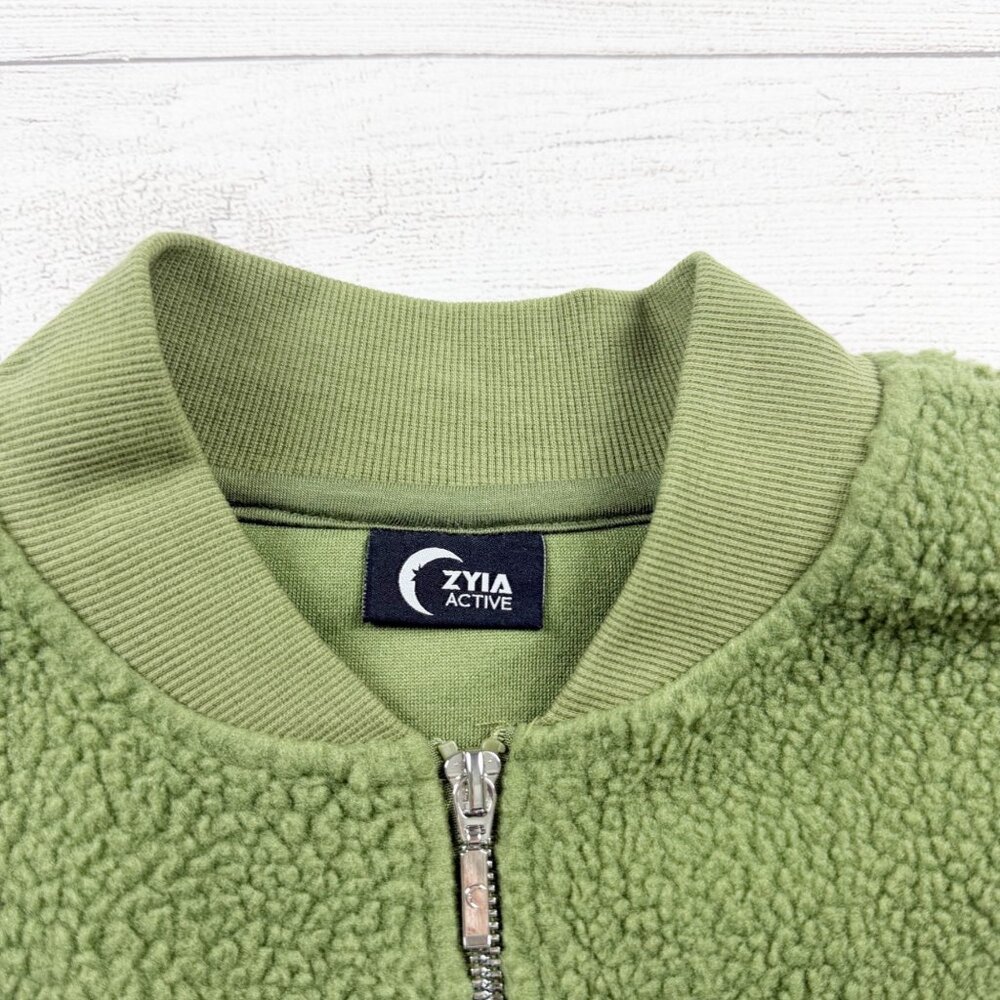 Zyia Active Flying V Fleece Jacket Small - Picture 2 of 7